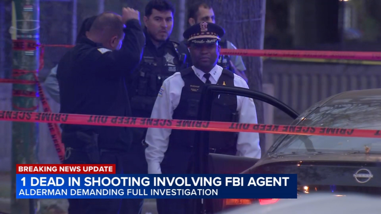 1 dead in shooting involving FBI agent in Pilsen, officials say
       — ABC7 Chicago (WLS-TV)