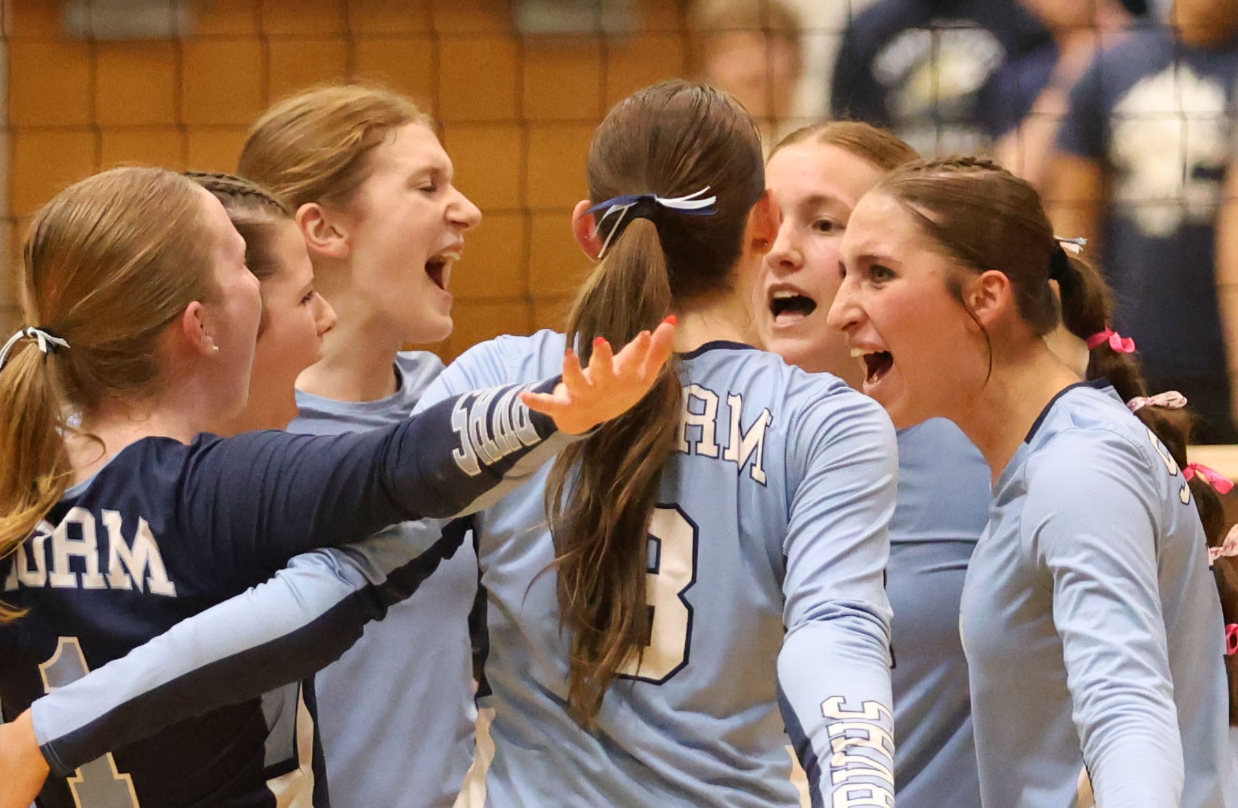 Photos: Bureau Valley sweeps Marquette in Class 1A volleyball Regional semifinals — Shaw Local News Network