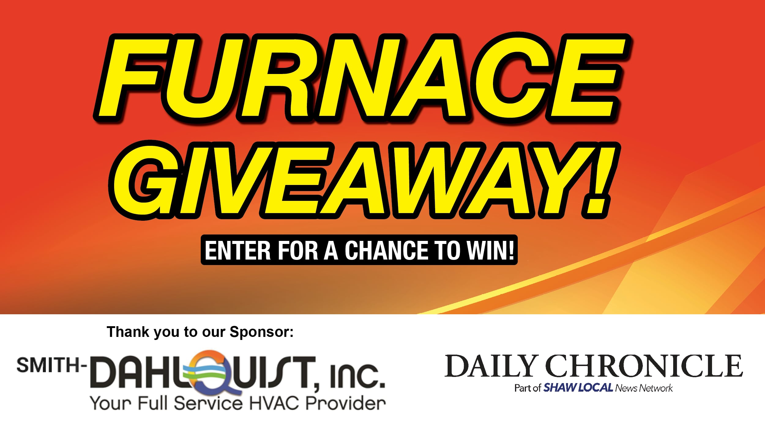 Daily Chronicle’s Furnace Giveaway 2026 — Oak Brook Community news