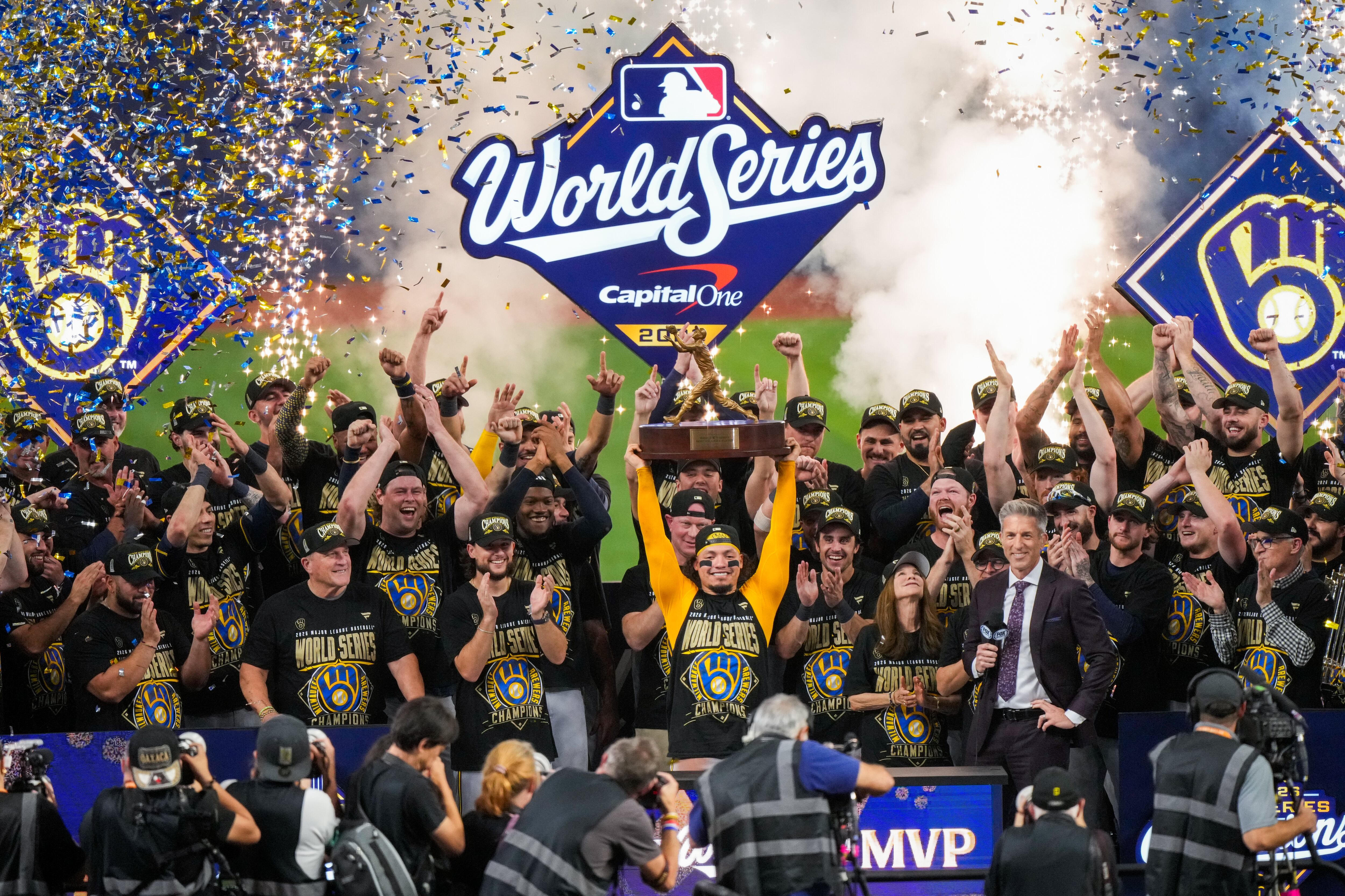 Brewers beat the Rays 4-1 in Game 5 to win the first World Series title in franchise history — Oak Brook Business news